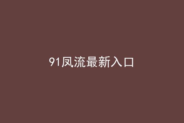 91凤流最新入口