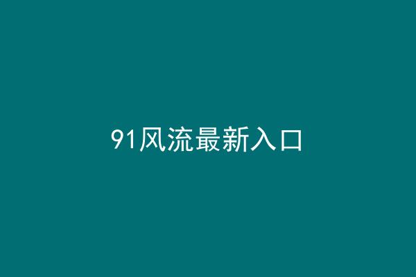 91风流最新入口
