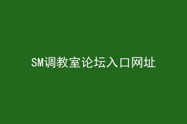 SM调教室论坛入口网址