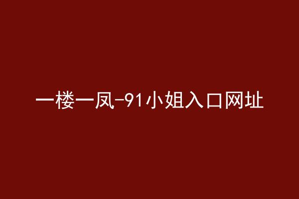 一楼一凤-91小姐入口网址