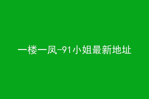 一楼一凤-91小姐最新地址