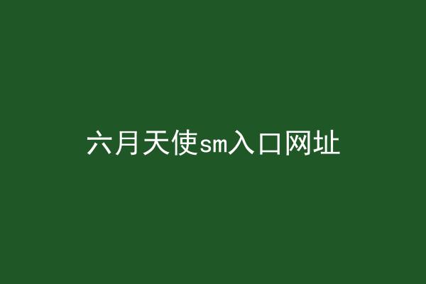 六月天使sm入口网址