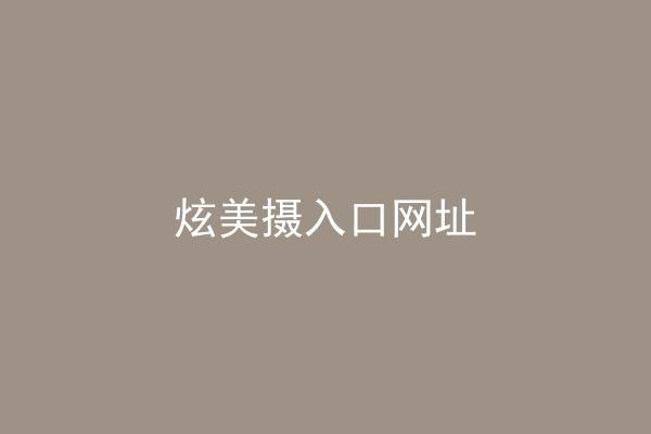 炫美摄入口网址