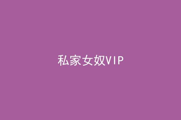 私家女奴VIP