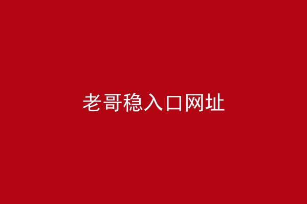 老哥稳入口网址